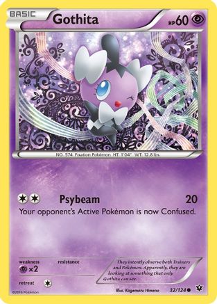 Gothita 032  XY  Fates Collide - Common