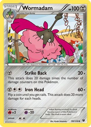 Wormadam (59)  XY  Fates Collide - Uncommon