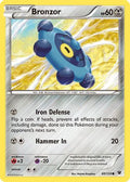 Bronzor 060  - Reverse Holofoil XY  Fates Collide - Common