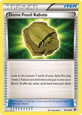 Dome Fossil Kabuto 096  - Reverse Holofoil XY  Fates Collide - Uncommon