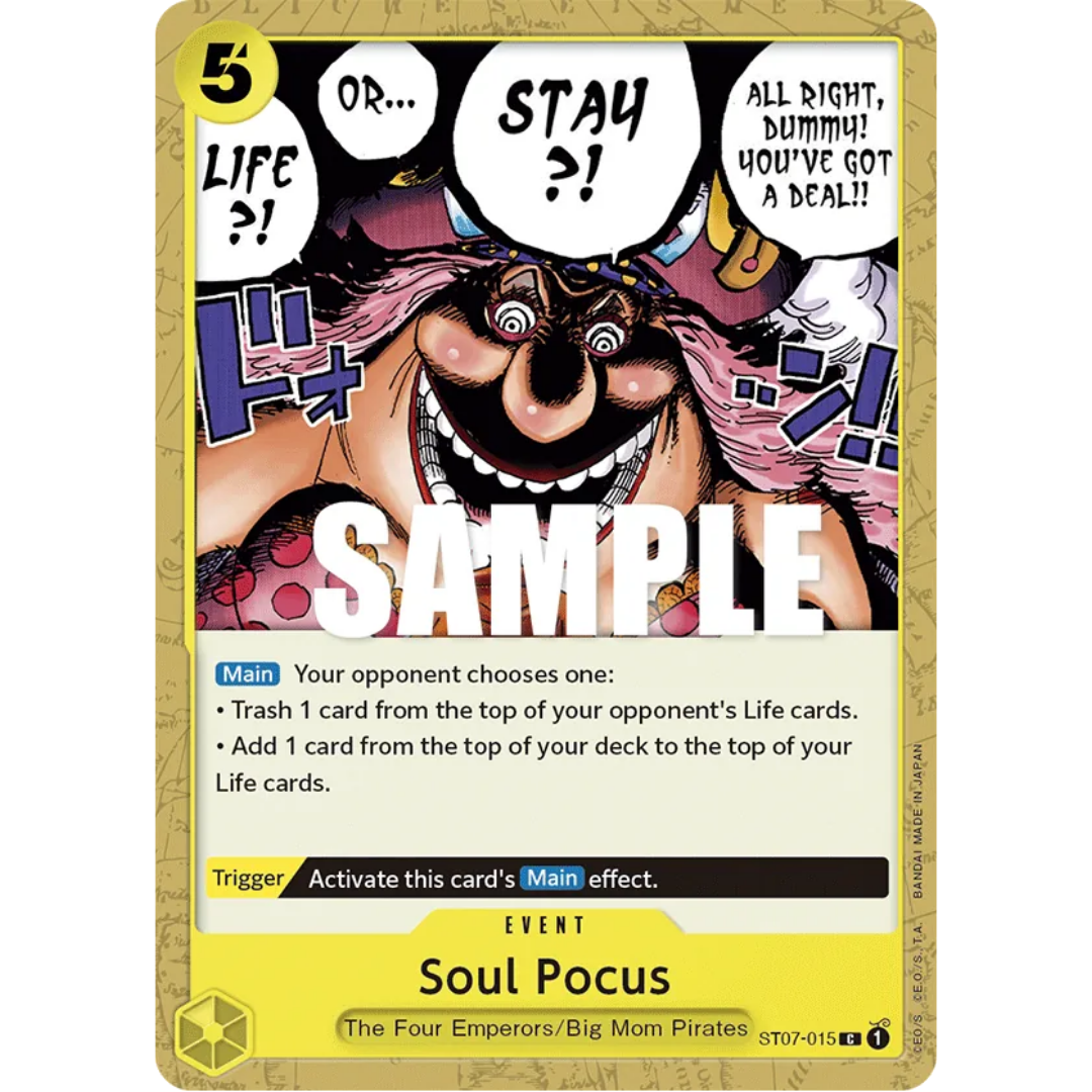 Soul Pocus (ST07-015) - Starter Deck 7: Big Mom Pirates