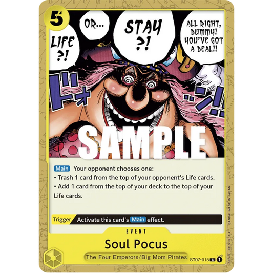 Soul Pocus (ST07-015) - Starter Deck 7: Big Mom Pirates