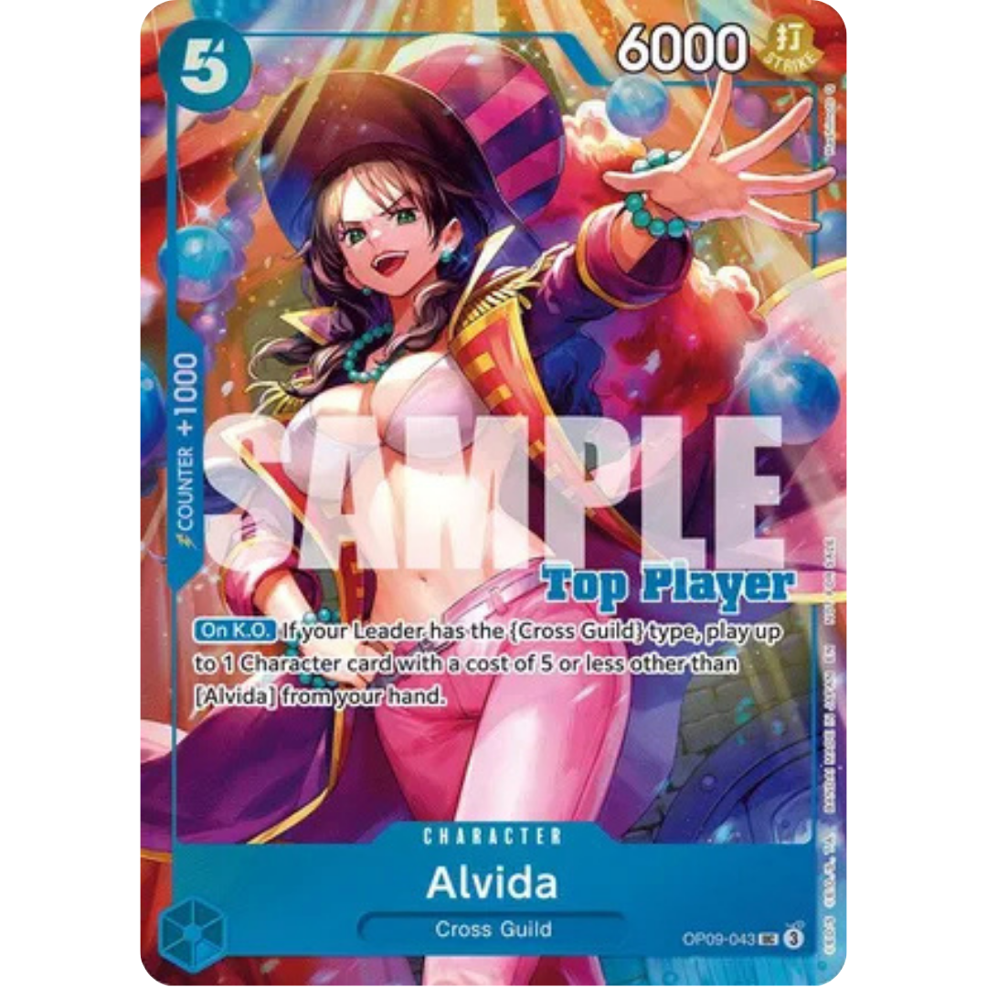 Alvida (CS 25-26 Top Player Pack Vol. 2) (OP09-043) - One Piece Promotion Cards Foil