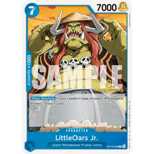 LittleOars Jr. (OP13-056) - Carrying On His Will: 3rd Anniversary Tournament Cards