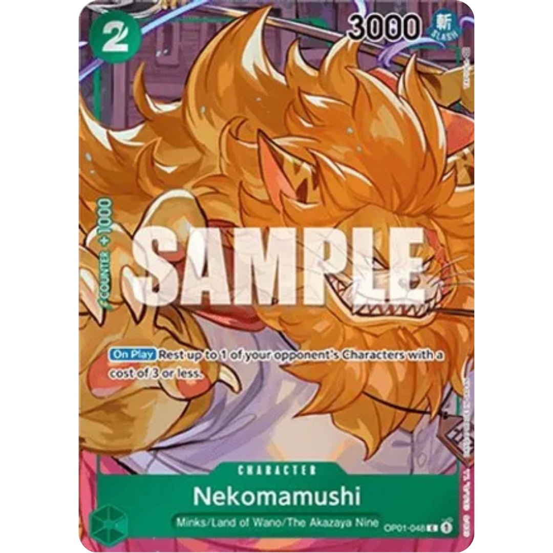 Nekomamushi (Box Topper) (OP01-048) - Romance Dawn Foil