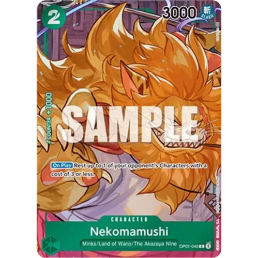 Nekomamushi (Box Topper) (OP01-048) - Romance Dawn Foil