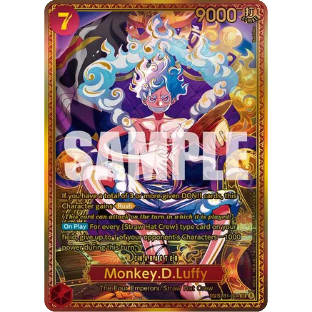 Monkey.D.Luffy (ST31-004) (SP) (ST31-004) - The World's Strongest Warriors Foil