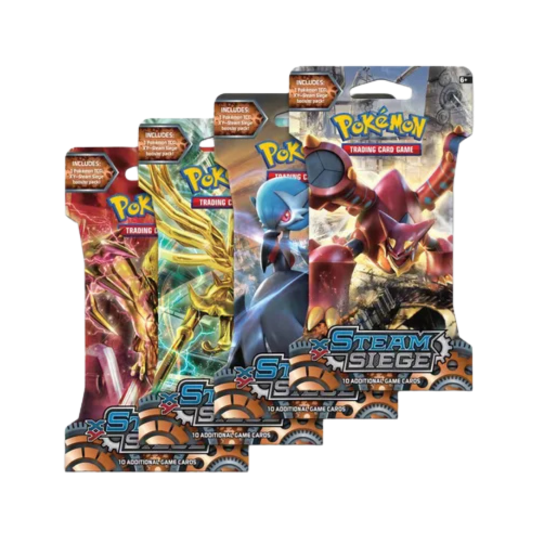 Steam Siege Sleeved Booster Pack Art Bundle [Set of 4]