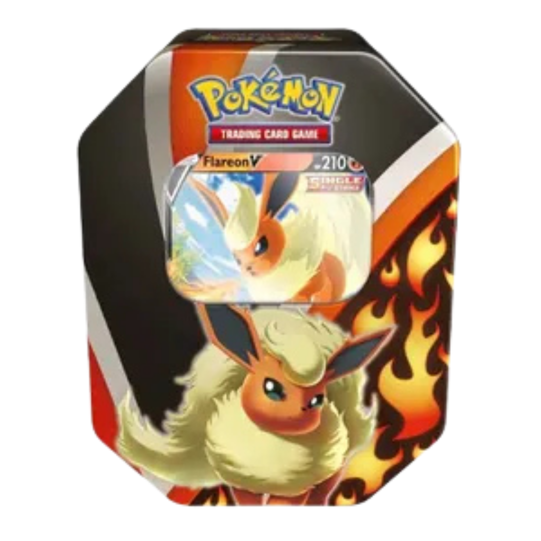 Eevee Evolutions Tin [Flareon V] (Live Code Card)