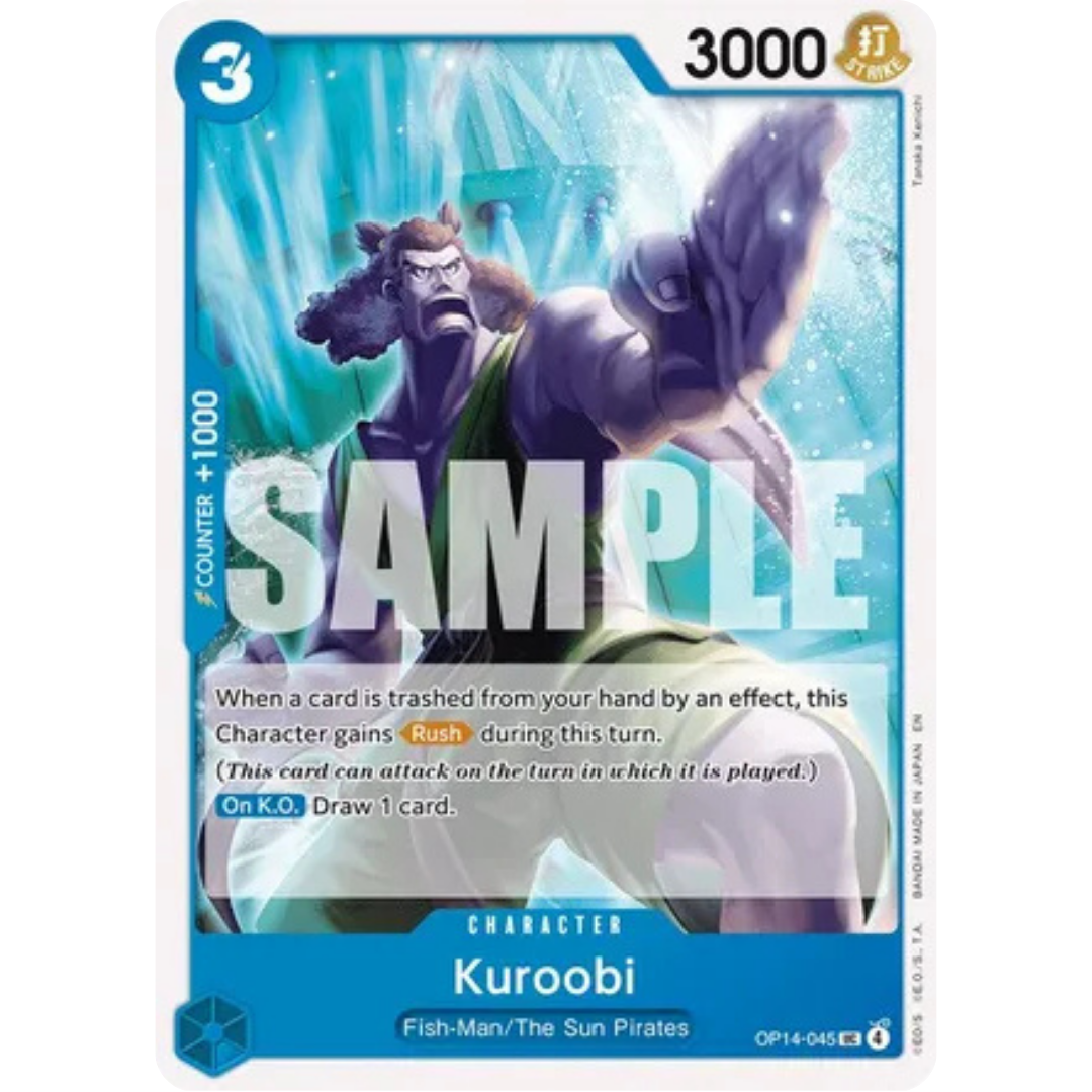 Kuroobi (OP14-045) - The Azure Sea's Seven