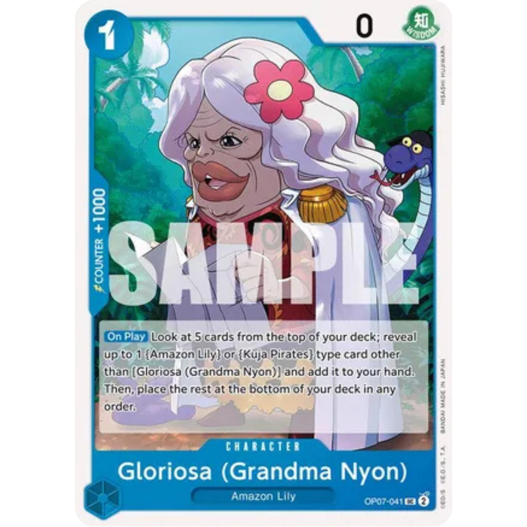 Gloriosa (Grandma Nyon) (OP07-041) - 500 Years in the Future