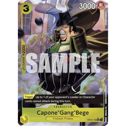 Capone"Gang"Bege (OP04-100) (Full Art) (OP04-100) - Premium Booster -The Best- Foil