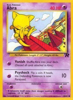 Abra 049  - Unlimited Team Rocket - Common