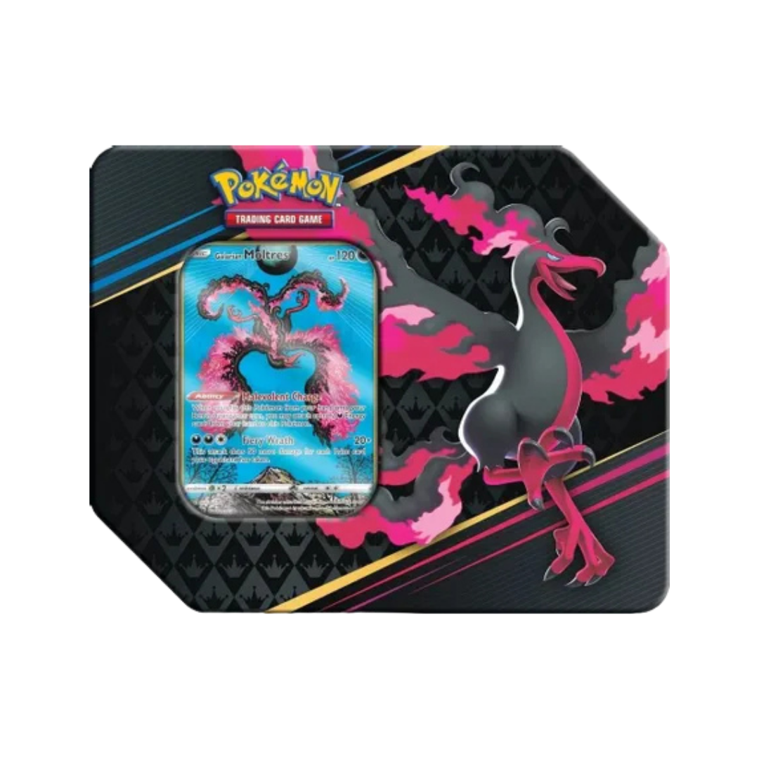 Crown Zenith Tin [Galarian Moltres]
