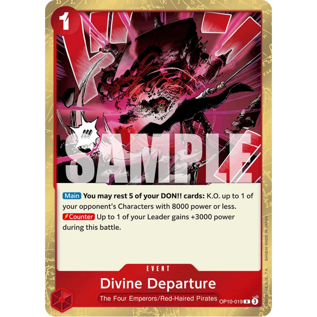 Divine Departure (OP10-019) - Royal Blood Foil