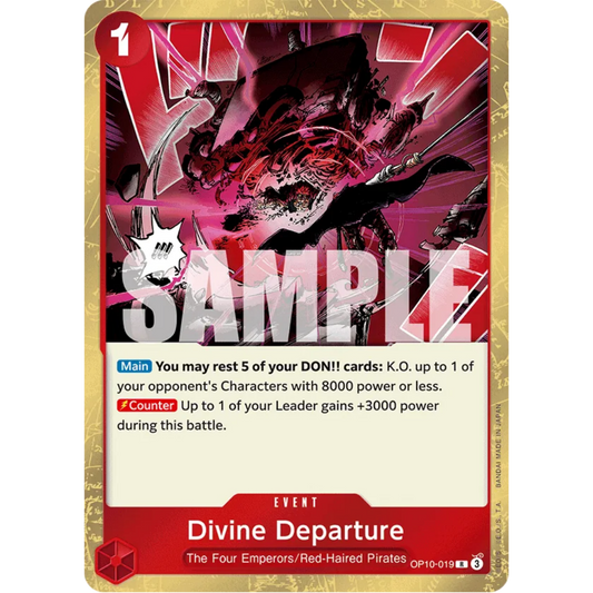 Divine Departure (OP10-019) - Royal Blood Foil