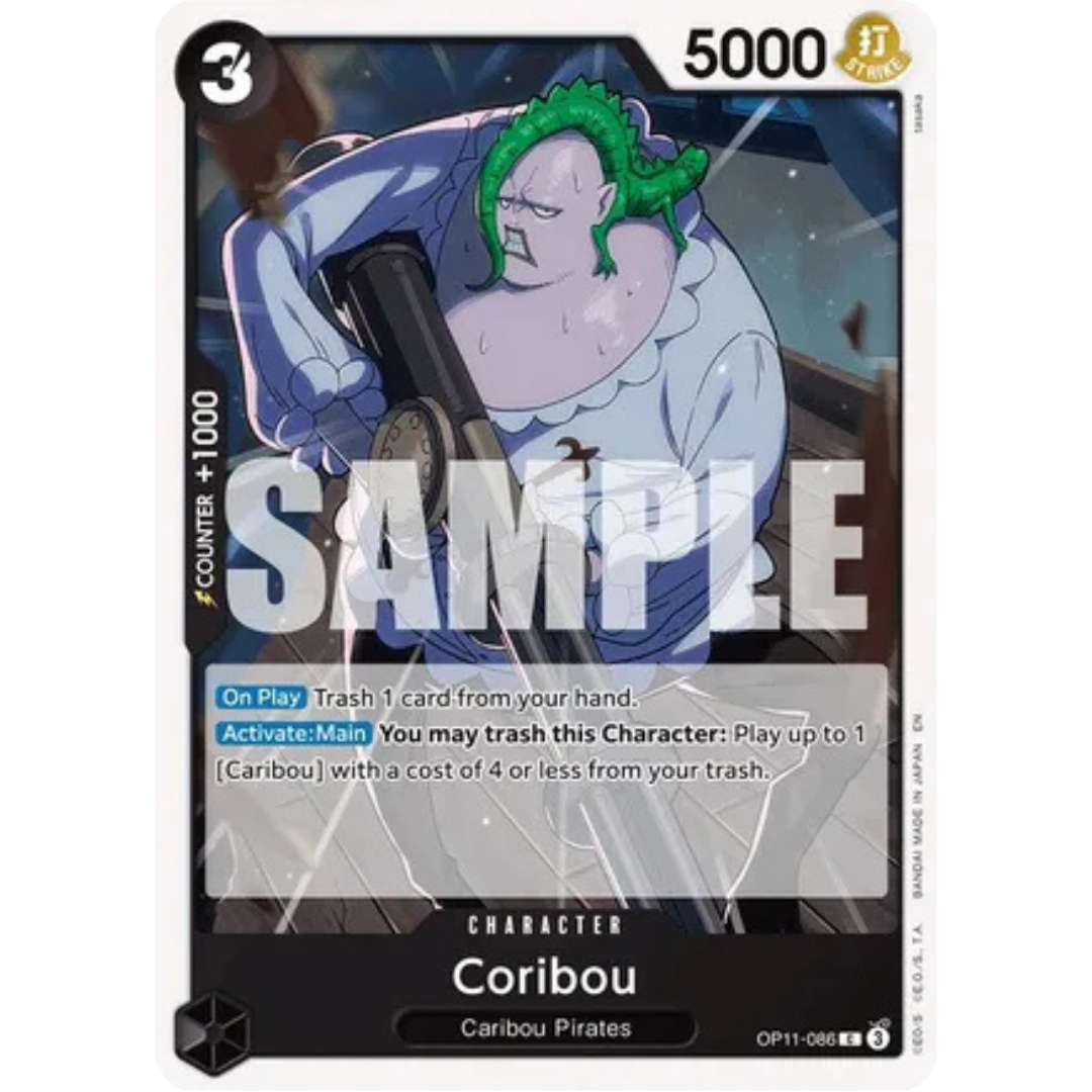 Coribou (OP11-086) - A Fist of Divine Speed