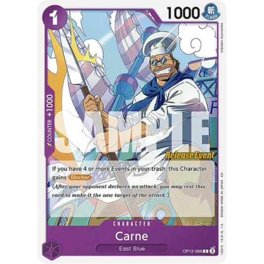Carne (OP12-066) - Legacy of the Master Release Event Cards