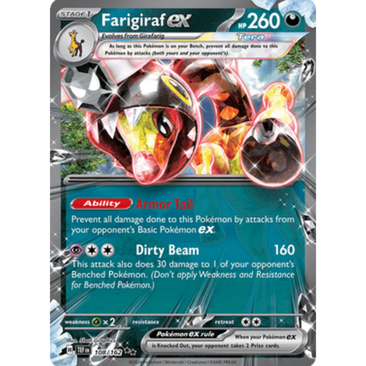 Farigiraf ex (108/162) [Scarlet & Violet: Temporal Forces]