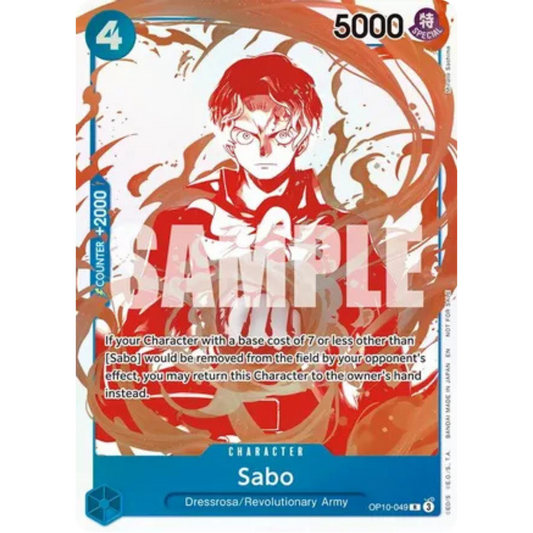 Sabo - OP10-049 (3rd Anniversary Treasure Campaign Pack) (OP10-049) - One Piece Promotion Cards Foil