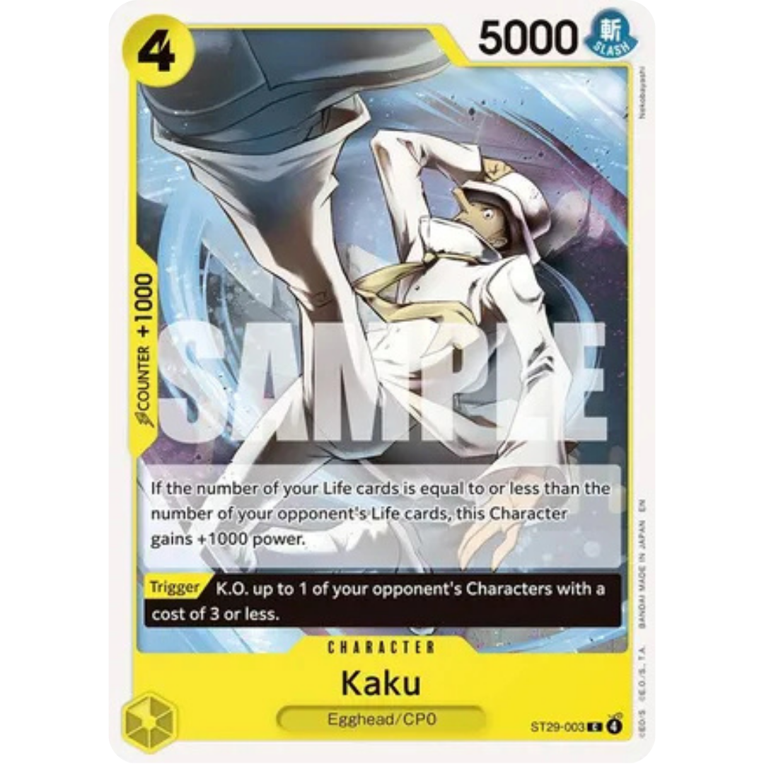 Kaku (ST29-003) - Starter Deck 29: Egghead