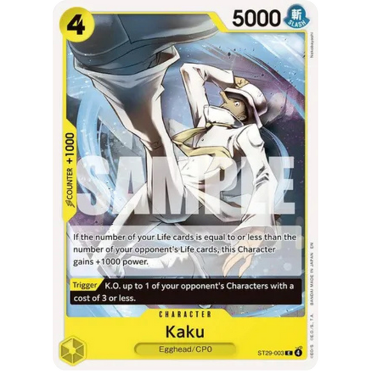 Kaku (ST29-003) - Starter Deck 29: Egghead