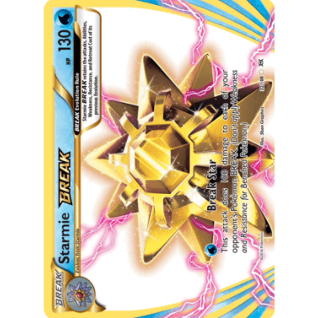 Starmie BREAK 032/108  - Holofoil XY  Evolutions - Rare BREAK