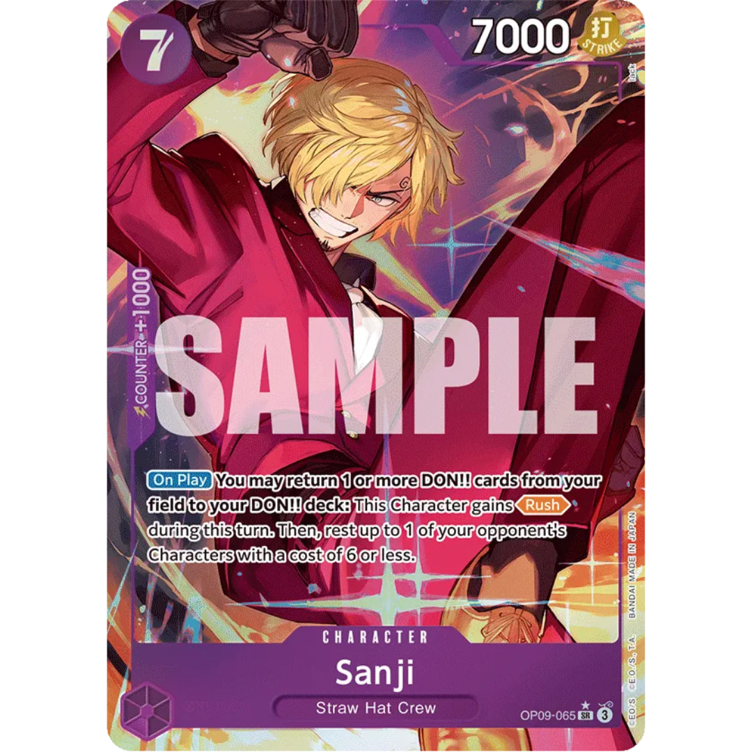 Sanji (065) (Parallel) (OP09-065) - Emperors in the New World Foil