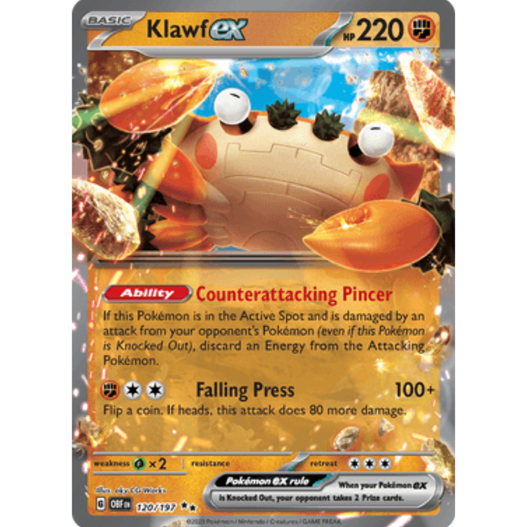 Klawf ex (120/197) [Scarlet & Violet: Obsidian Flames]