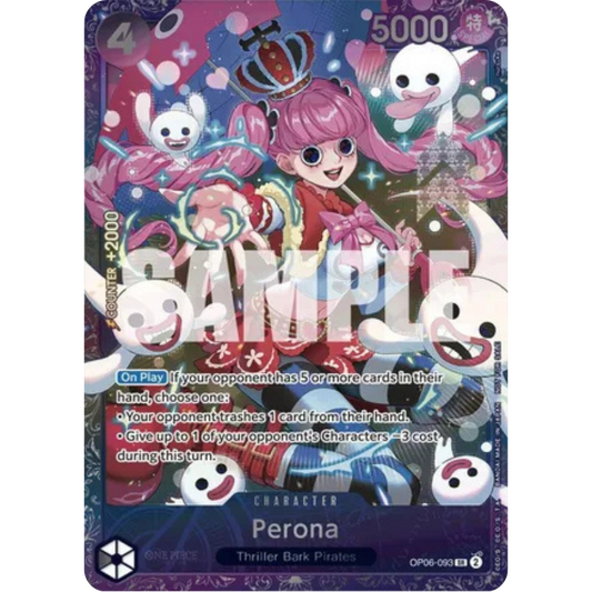 Perona (Treasure Cup 2024) (OP06-093) - One Piece Promotion Cards Foil