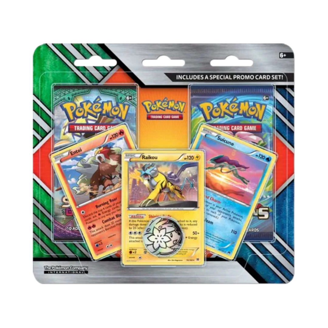 2-Pack Blister Pack [Raikou, Entei, & Suicune]