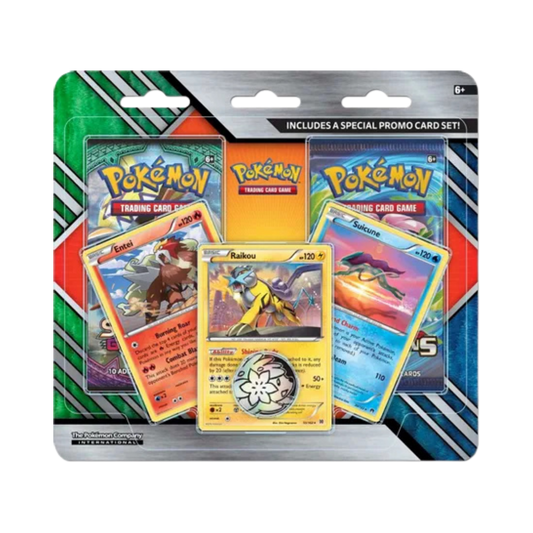 2-Pack Blister Pack [Raikou, Entei, & Suicune]