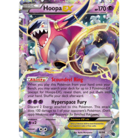 Hoopa EX 036/98  - Holofoil XY  Ancient Origins - Ultra Rare
