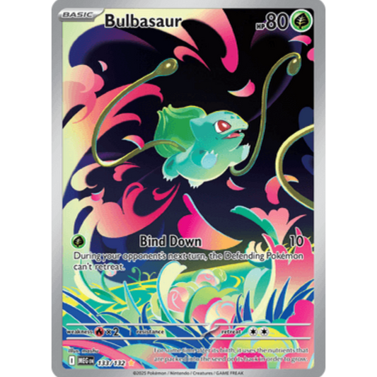 Bulbasaur 133/132  - Holofoil ME01 Mega Evolution - Shiny Rare
