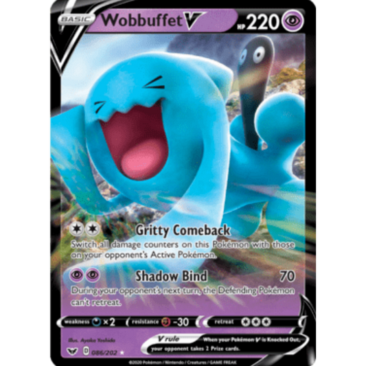 Wobbuffet V (086/202) [Sword & Shield: Base Set]
