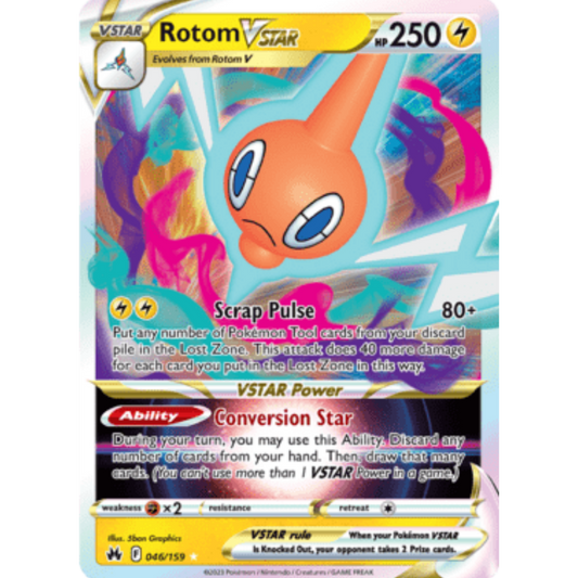 Rotom VSTAR (046/159) [Sword & Shield: Crown Zenith]