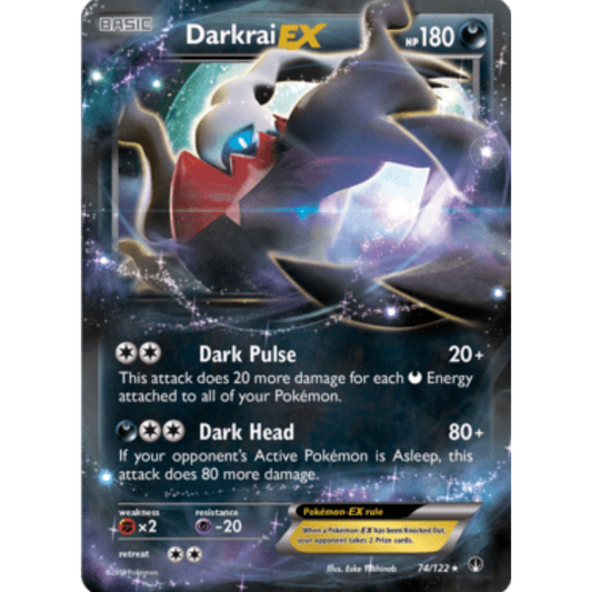 Darkrai EX 074/122  - Holofoil XY  BREAKpoint - Ultra Rare