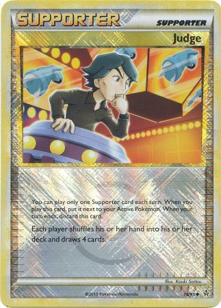 Judge - 78/95 (League Promo)/95  - Reverse Holofoil League & Championship Cards - Promo