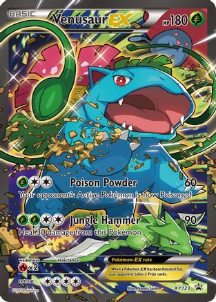 Venusaur EX XY123  - Holofoil XY Promos - Promo
