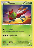 Yanma 006  - Reverse Holofoil XY  Steam Siege - Common