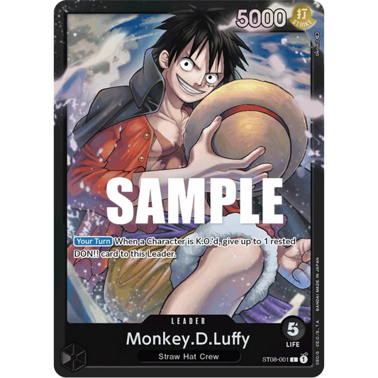 Monkey.D.Luffy (001) (ST08-001) - Starter Deck 8: Monkey.D.Luffy Foil