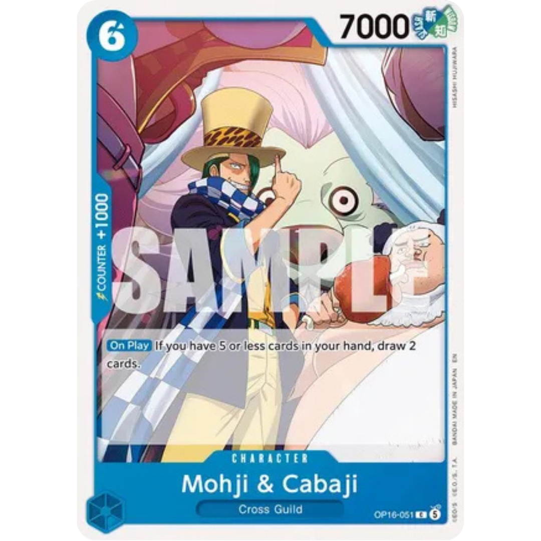 Mohji & Cabaji (OP16-051) - The Time of Battle