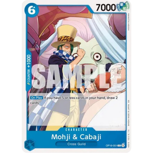 Mohji & Cabaji (OP16-051) - The Time of Battle