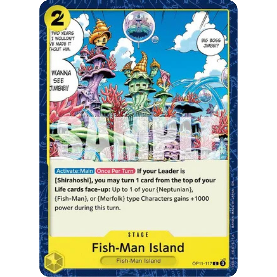 Fish-Man Island (OP11-117) - A Fist of Divine Speed