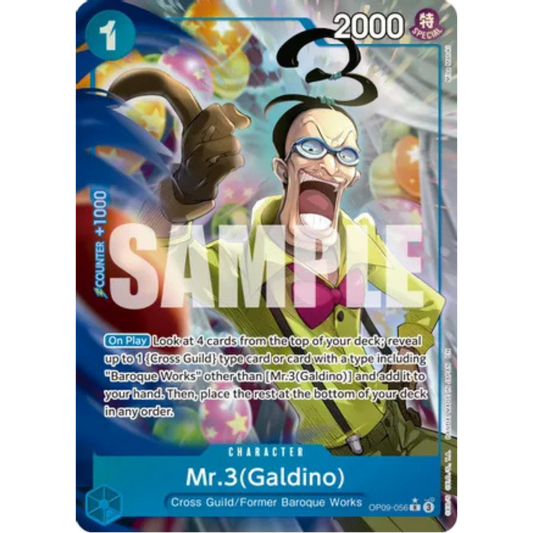 Mr.3(Galdino) - OP09-056 (Alternate Art) (OP09-056) - Premium Booster -The Best- Vol. 2 Foil