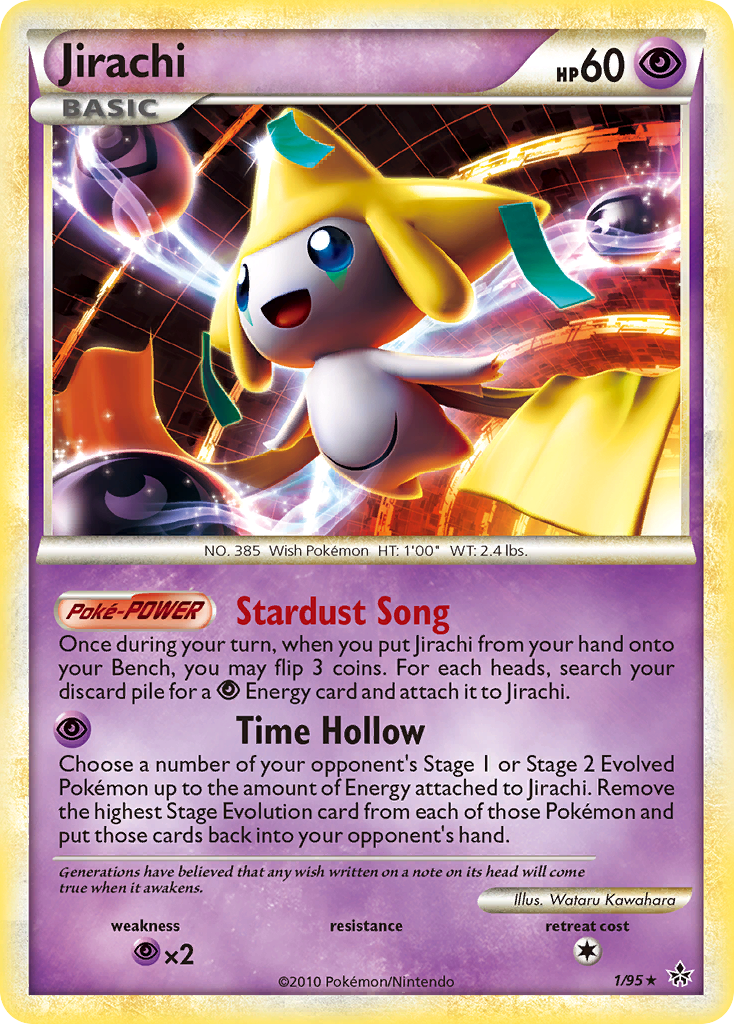 Jirachi  - Holofoil Unleashed - Holo Rare