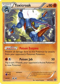 Toxicroak/114  - Reverse Holofoil XY  Steam Siege - Rare