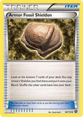 Armor Fossil Shieldon 098  XY  Steam Siege - Uncommon