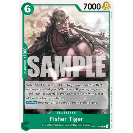 Fisher Tiger (OP11-035) - A Fist of Divine Speed