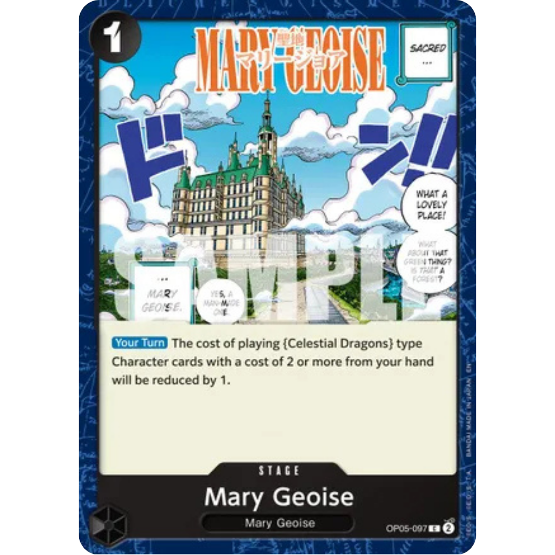 Mary Geoise (Reprint) (OP05-097) - Premium Booster -The Best- Vol. 2